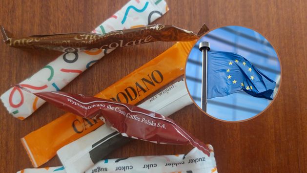 UE zakaże m.in. stosowania jednorazowych saszetek z cukrem