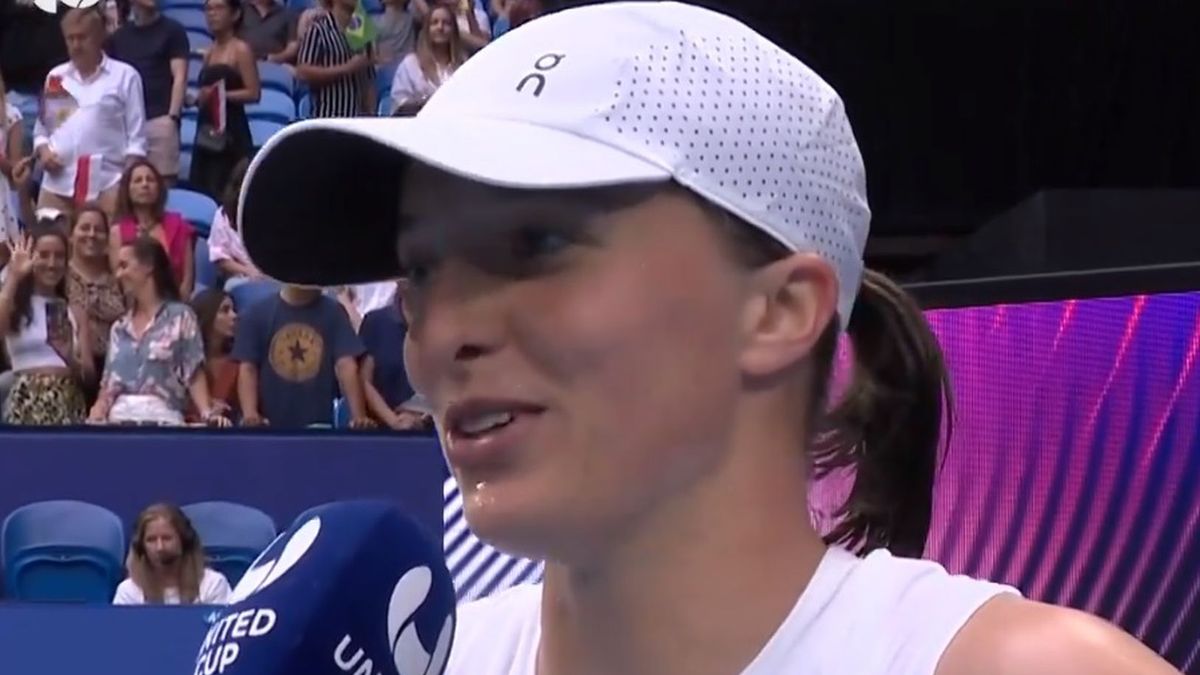 Twitter / Na zdjęciu: Iga Świątek