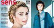 Zamyślona Brodzik na okładce "Sensu" (FOTO)