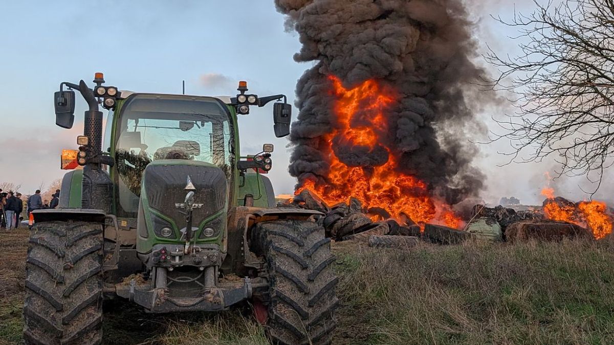 Protesty francuskich rolników
