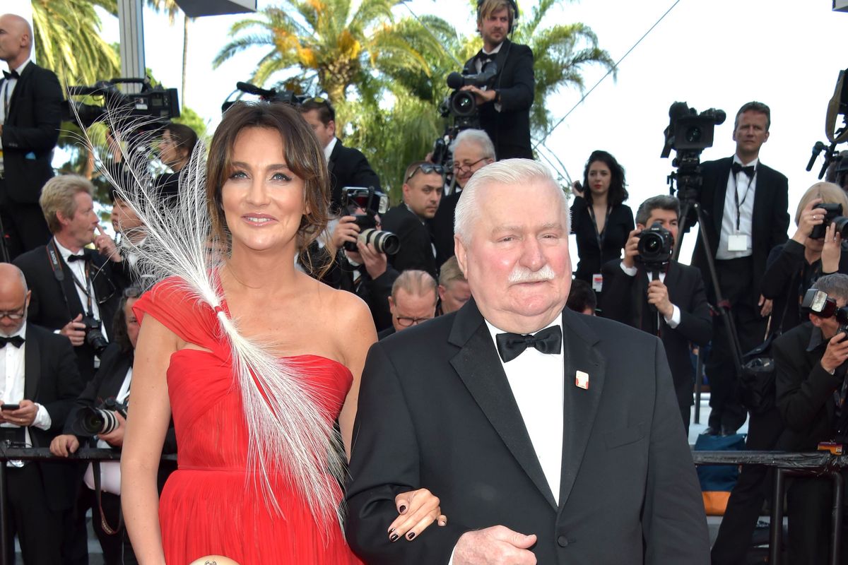 Cannes 2017: czemu Dominika Kulczyk towarzyszyła Lechowi Wałęsie na czerwonym dywanie?