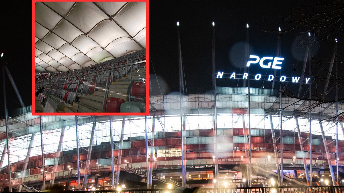 Trybuny PGE Narodowego na meczu z Maltą świeciły pustkami