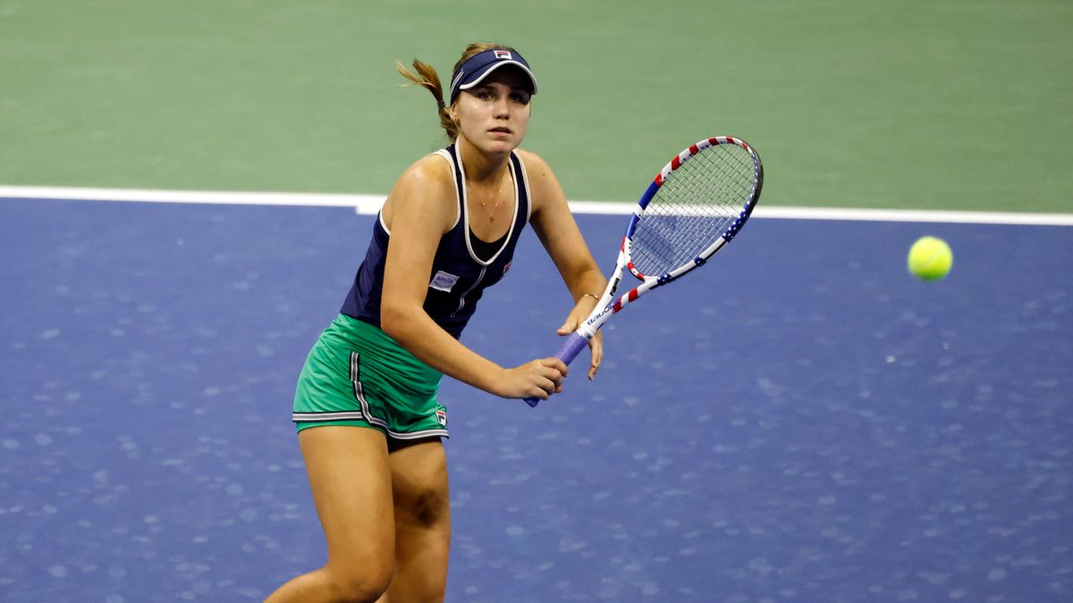 PAP/EPA / JASON SZENES / Na zdjęciu: Sofia Kenin