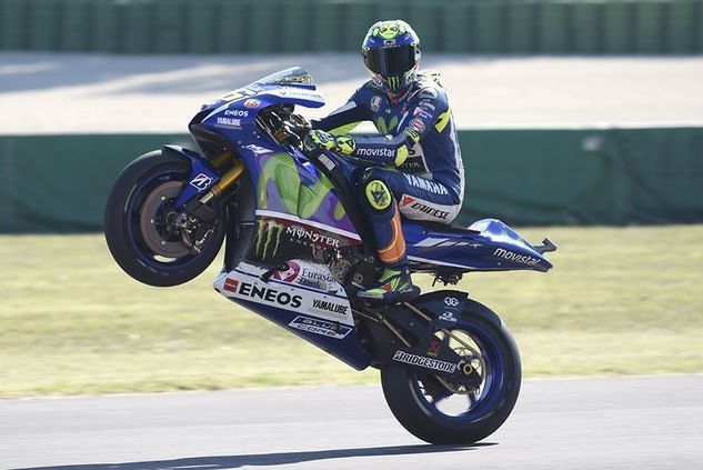 Valentino Rossi został ukarany przez sędziów punktem karnym