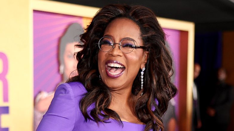 Oprah Winfrey prezentuje ODCHUDZONĄ sylwetkę podczas nowojorskiej gali