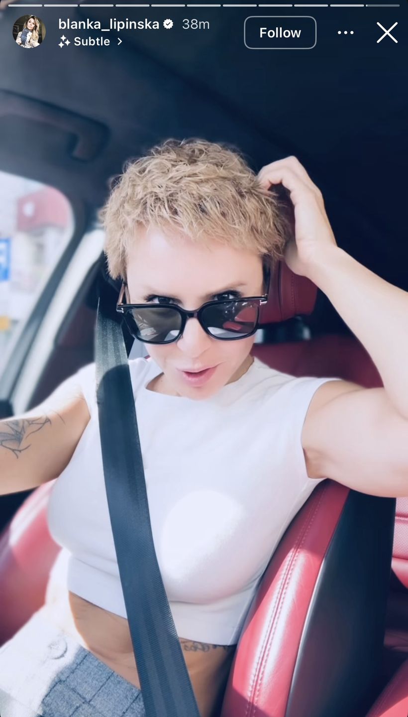 Blanka Lipińska zrobiła sobie "trwałą"