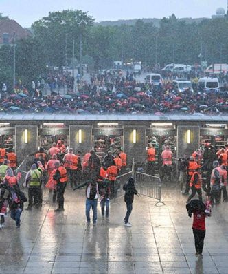 Gorąco w Berlinie. Policja musiała interweniować przed meczem Ligi Mistrzów