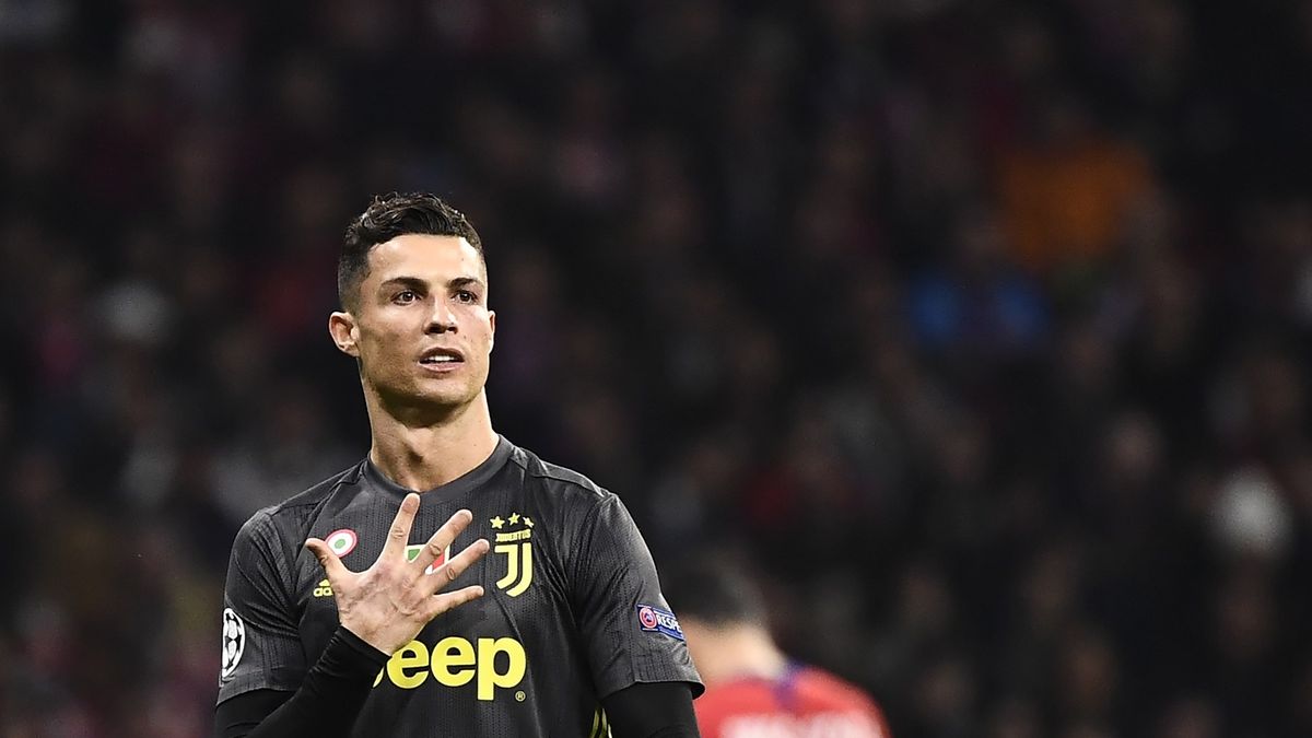 Cristiano Ronaldo w koszulce Juventusu