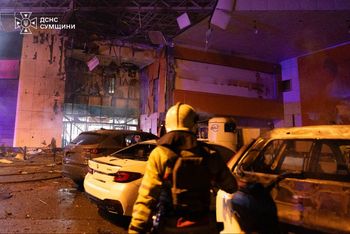Byli na zakupach, kiedy doszło do ataku w Sumach. Dwie ofiary śmiertelne