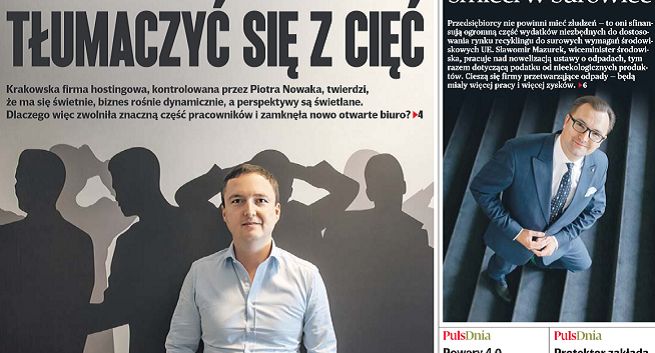 Nazwa.pl chce pozwać „Puls Biznesu” za tekst o zwolnieniach. Autor: jest rzetelny i bezstronny