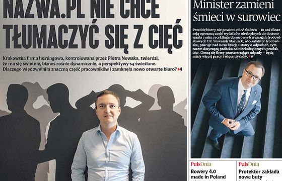 Nazwa.pl chce pozwać „Puls Biznesu” za tekst o zwolnieniach. Autor: jest rzetelny i bezstronny