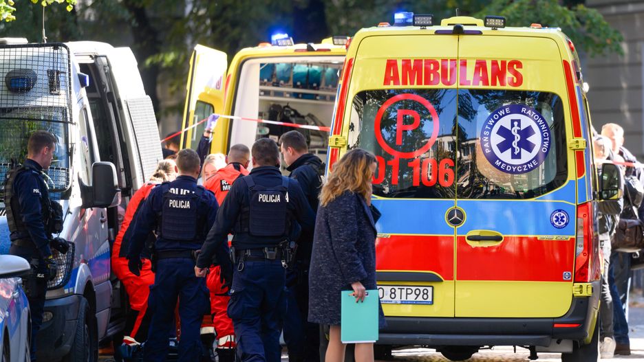 Atak nożownika w Poznaniu