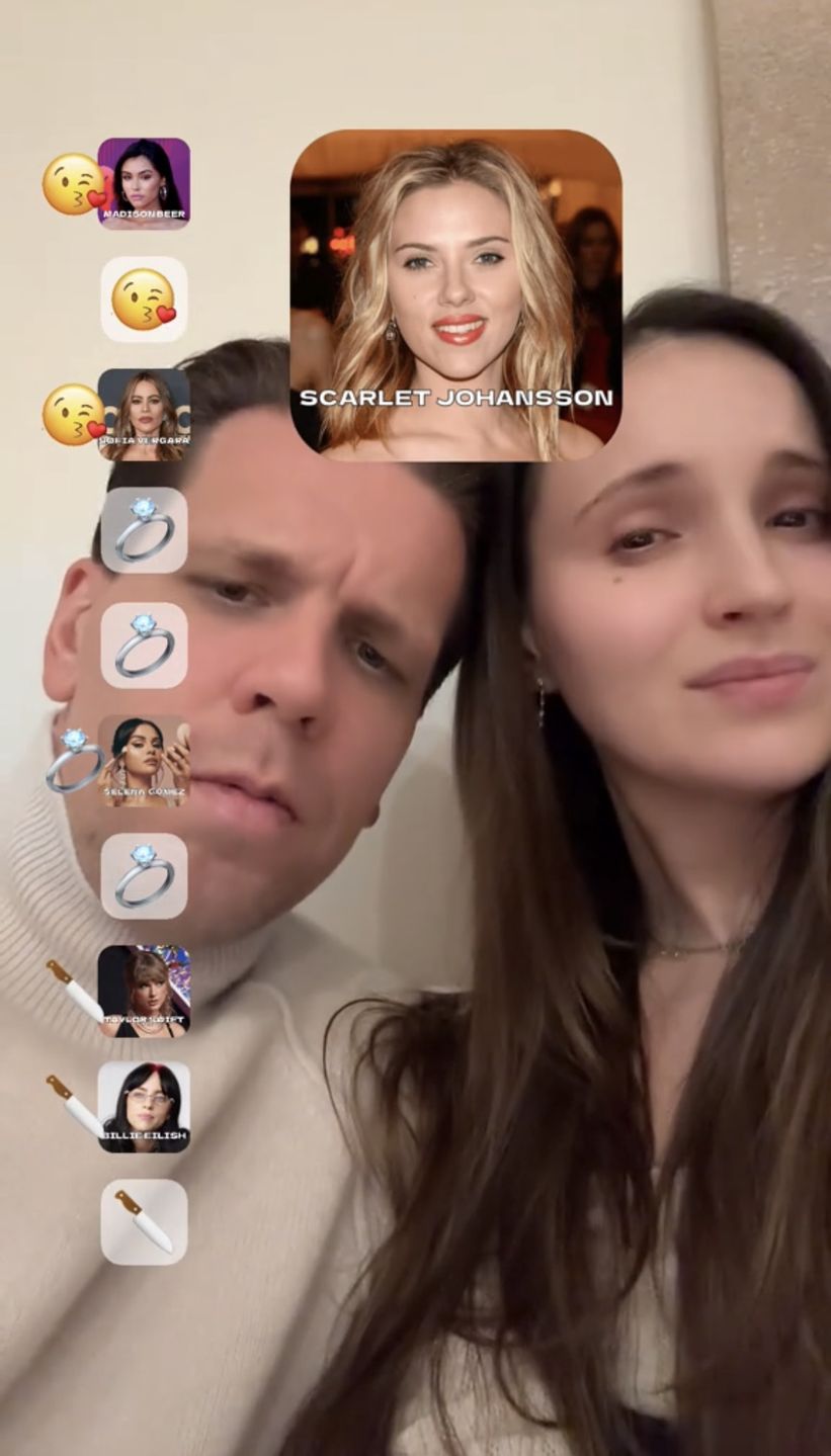 Marina i Wojtek wygłupiają się na TikToku