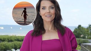 Joanna Jabłczyńska ładuje baterie po aferze. Harcuje na plaży w samym bikini [ZDJĘCIA]