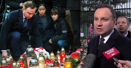 Duda: "Łączymy się z Francuzami w żalu. Zapewniam, że w Polsce nie ma niebezpieczeństwa!"