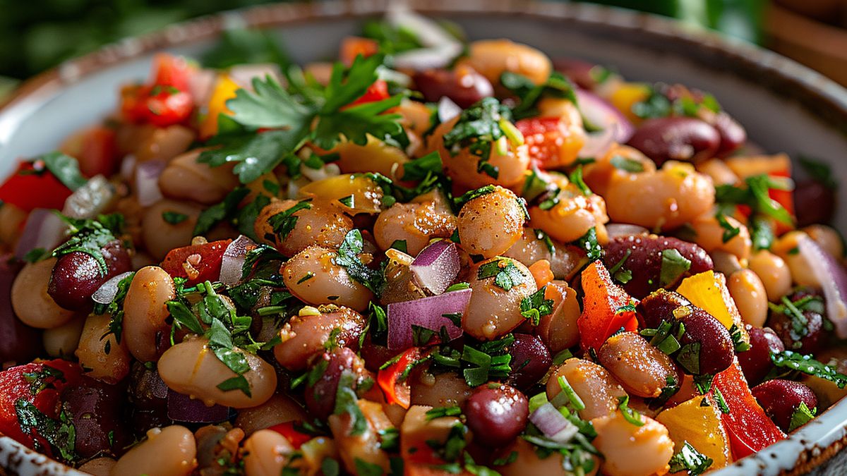 Meksykańska sałatka, która pasuje do wszystkiego