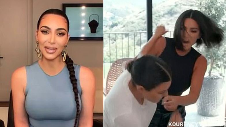 Kim Kardashian wspomina bójkę z siostrą: "Podrapała mnie tak mocno, że KRWAWIŁAM!"