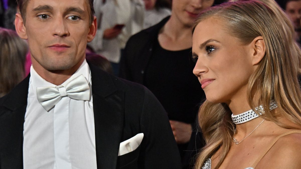 Filip Gurłacz i Agnieszka Kaczorowska