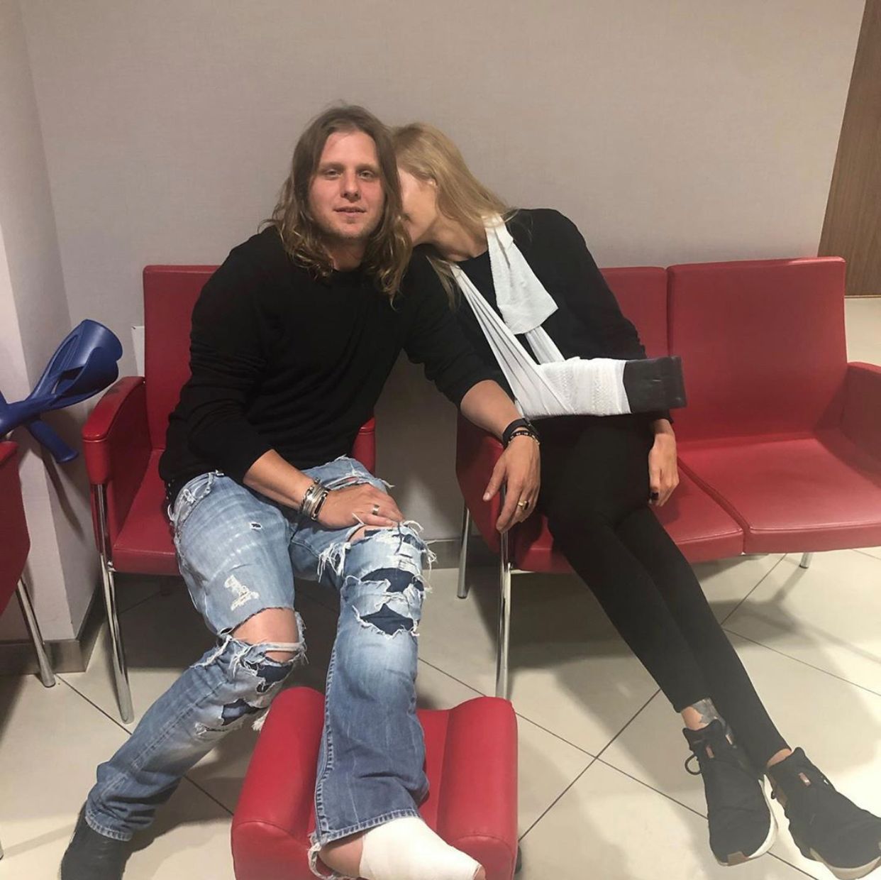 Agnieszka Woźniak-Starak złamała rękę