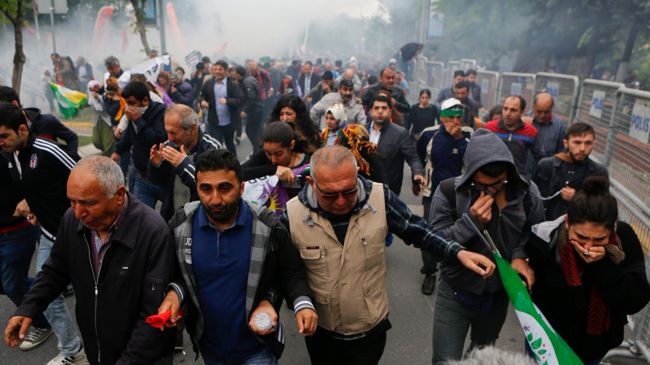 Demonstracja w Stambule