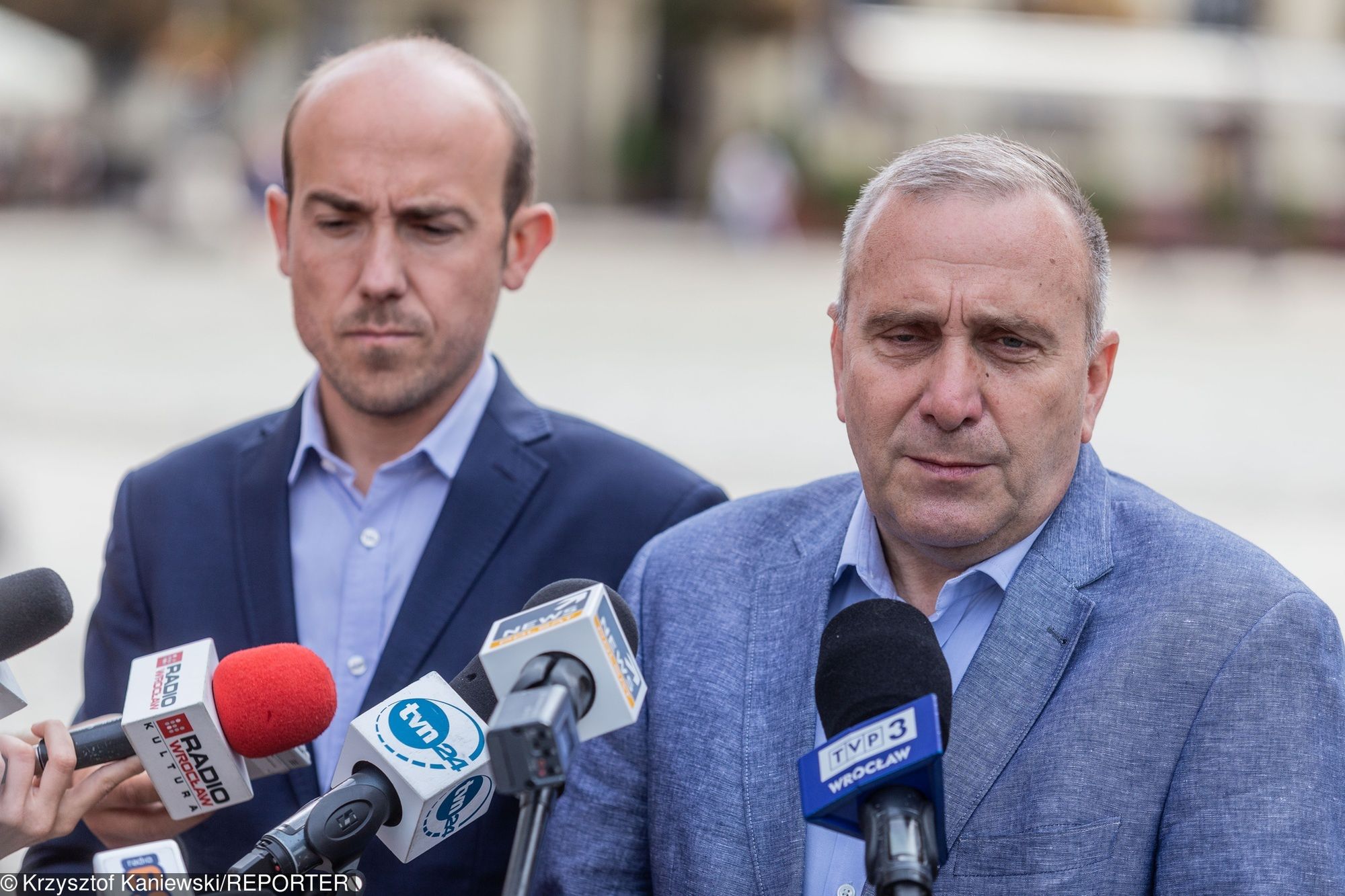 Borys Budka i Grzegorz Schetyna (PO).