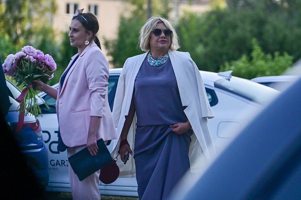 Małgorzata Ostrowska-Królikowska - wesele Joanny Opozdy i Antka Królikowskiego