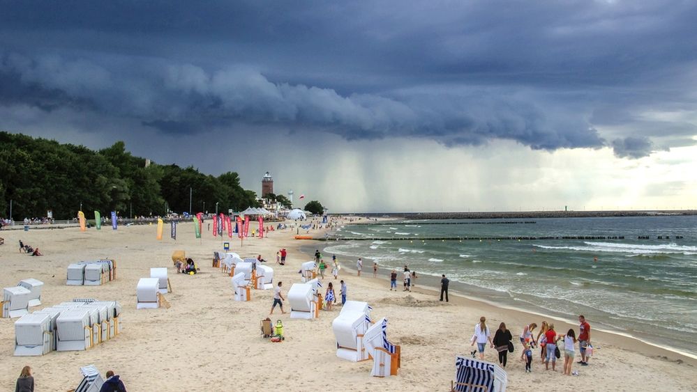 Jesień w środku lata nad Bałtykiem