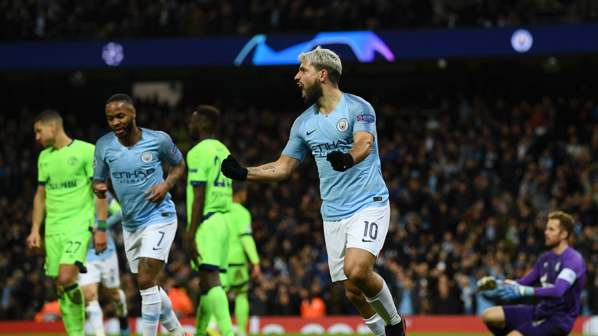 Zdjęcie okładkowe artykułu: Getty Images / Stu Forster / Na zdjęciu (na pierwszym planie): Sergio Aguero (Manchester City) celebrujący strzelonego gola