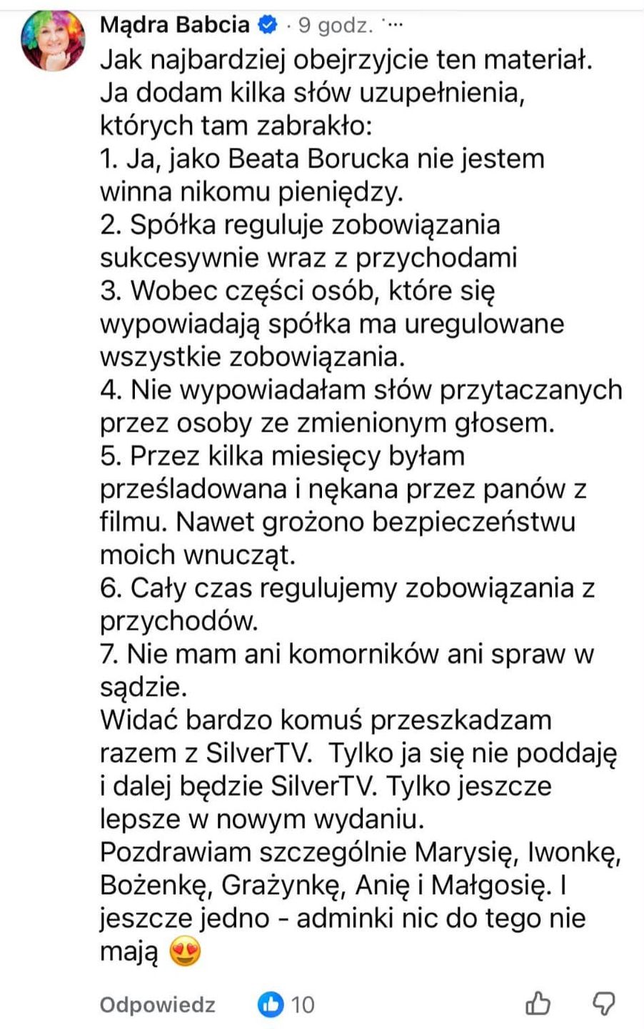 Skandal w telewizji dla seniorów