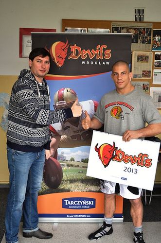 Piotr Duszeńko i Damian Janikowski / fot. Devils Wrocław