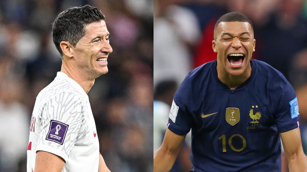 Getty Images / Robert Lewandowski został zdetronizowany przez Kyliana Mbappe