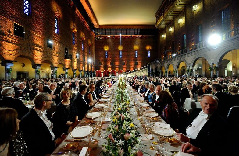 "Wybuchowy" deser dla noblistów