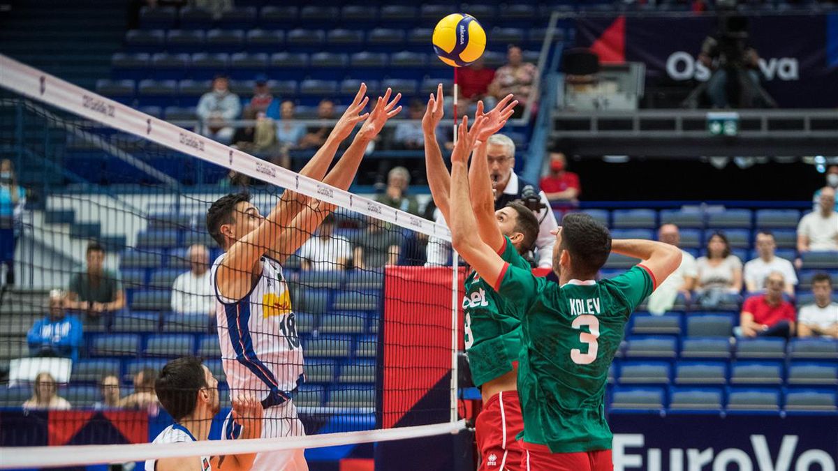 Materiały prasowe / CEV / Na zdjęciu: mecz Bułgaria - Włochy, ME siatkarzy 2021