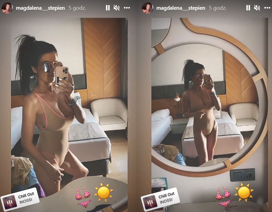 Magdalena Stępień na wakacjach 