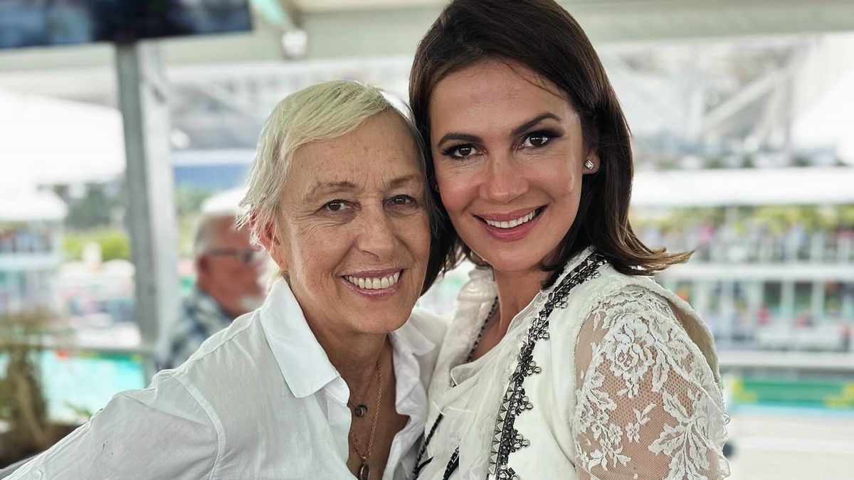 Instagram / julialemigova / Na zdjęciu: Martina Navratilova i Julia Lemigova