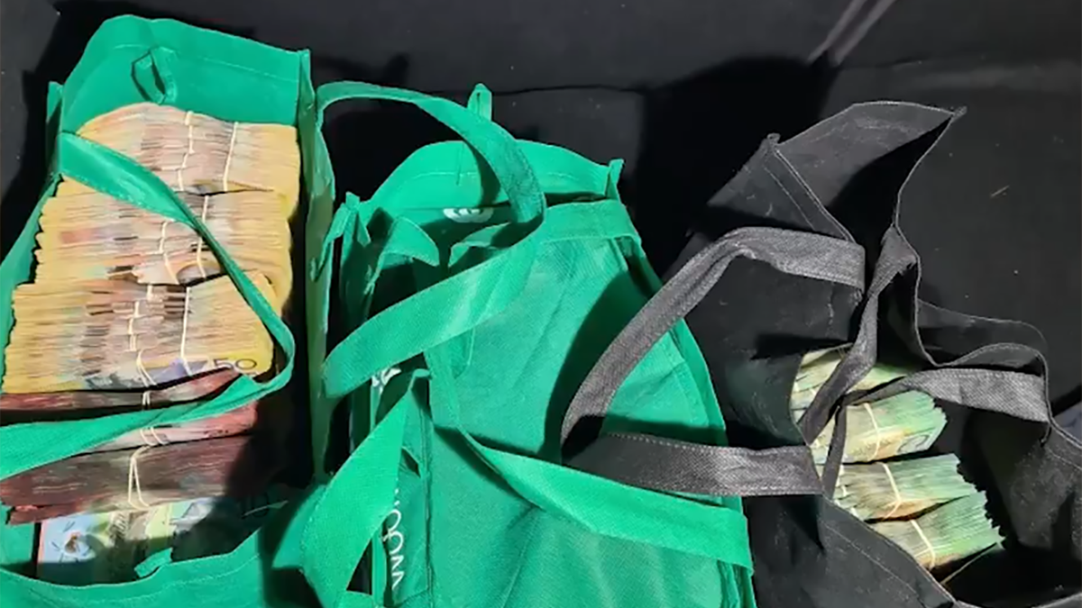 Zatrzymany kierowca przewoził w samochodzie dużą sumę pieniędzy