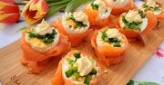Wielkanocna przekąska rybna. Spróbuj pysznych gniazdek z łososiem