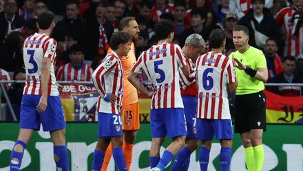 Było nerwowo w półfinale Ligi Mistrzów