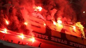 Kibice podczas meczu Legia Warszawa - Jagiellonia Białystok