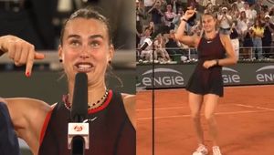Hit! Sabalenka tańczyła na korcie