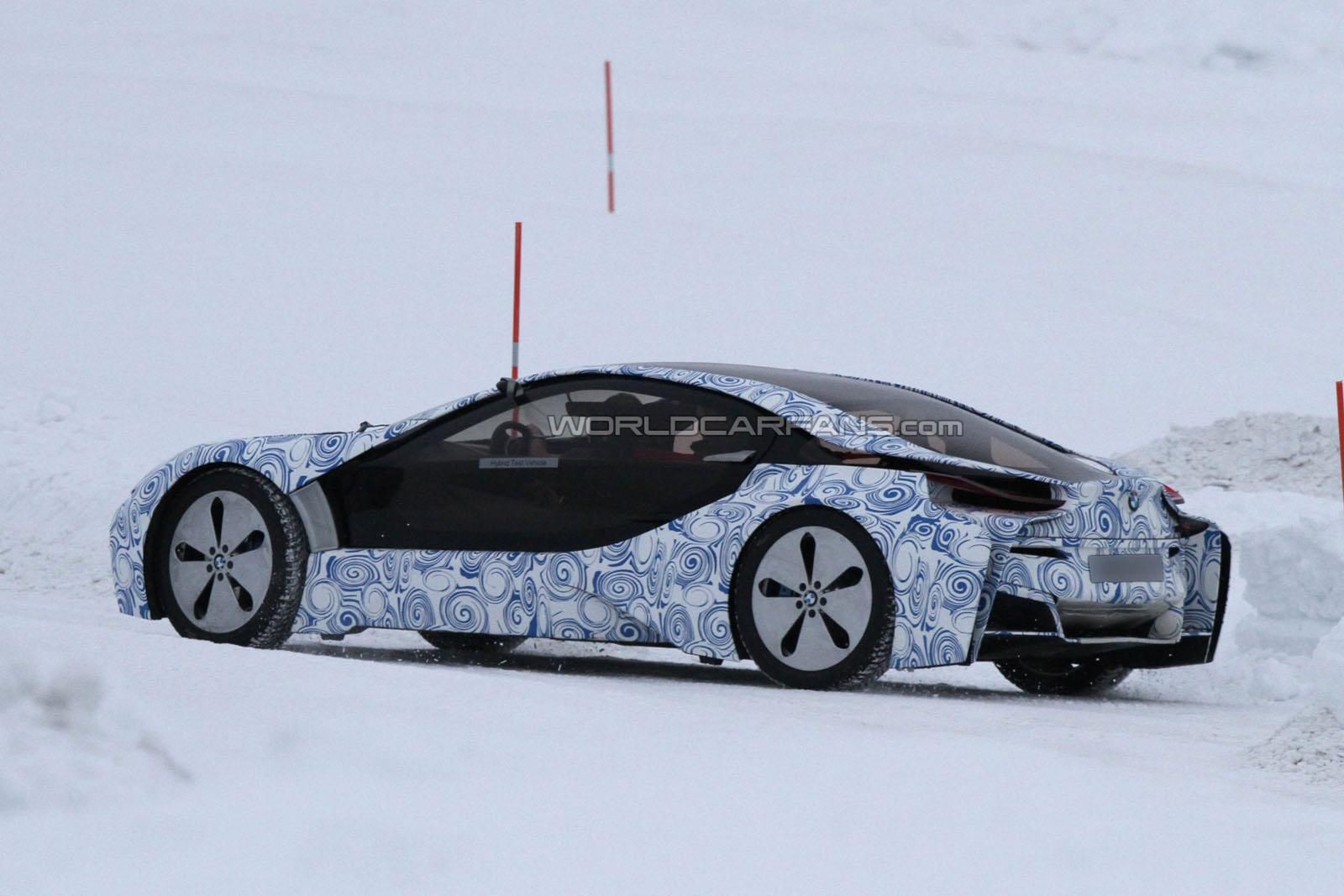 BMW i8 - szpiegowskie