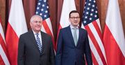 "Dzięki współpracy z USA Polska będzie silniejsza i bezpieczniejsza". Rex Tillerson w Polsce