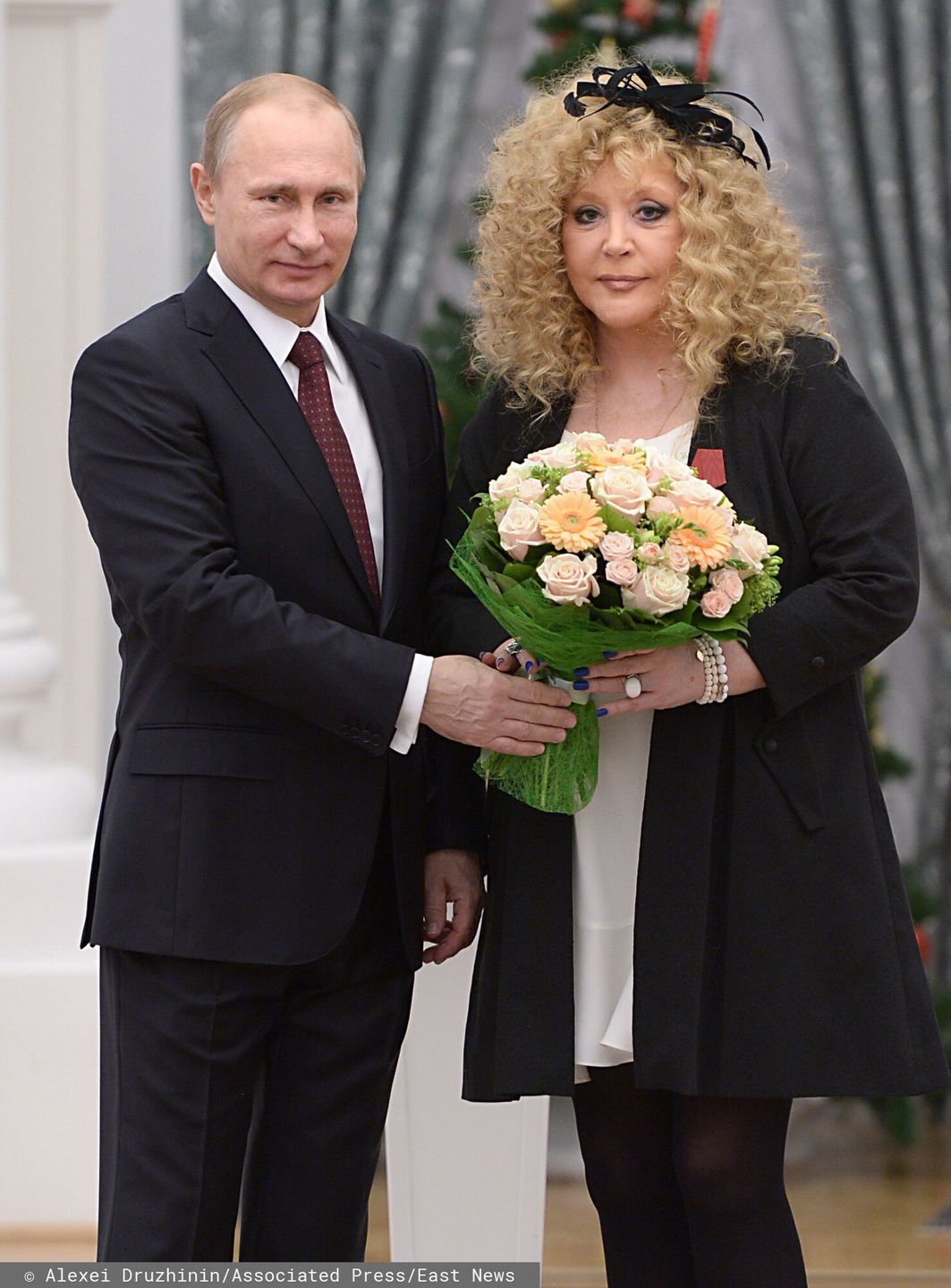 Władimir Putin i Ałła Pugaczowa 