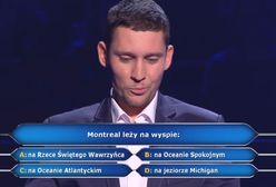 "Milionerzy": Odpadł na pytaniu o miasto w Kanadzie. Kompletnie pomylił kraje