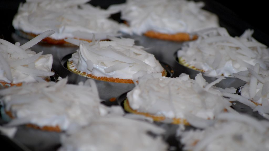 Wiórki kokosowe suszone z dodatkiem cukru