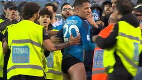 Zabrali mu nawet spodenki. Zobacz, co działo się z Zielińskim po meczu