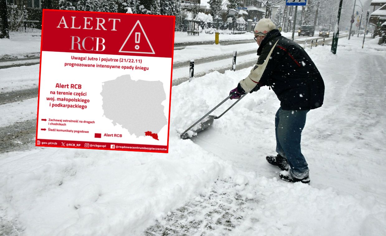 Polacy dostali wiadomość. "Zachowaj ostrożność na drogach i chodnikach"