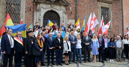 Wrocław. 30 lat niepodległości Ukrainy. Ponad 100 tys. Ukraińców ma tu swój drugi dom