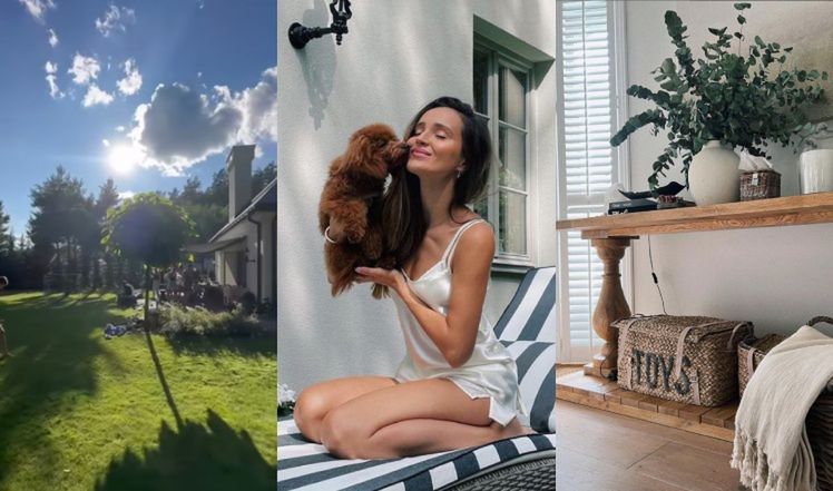 Tak wygląda podwarszawski domek Mariny i Wojciecha Szczęsnych