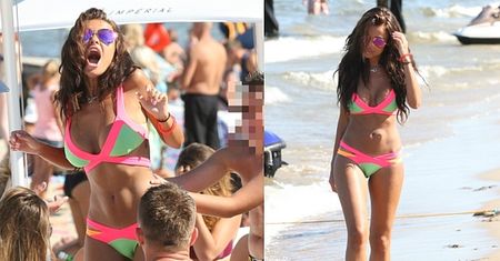 Siwiec w bikini świętuje 30. URODZINY (ZDJĘCIA)